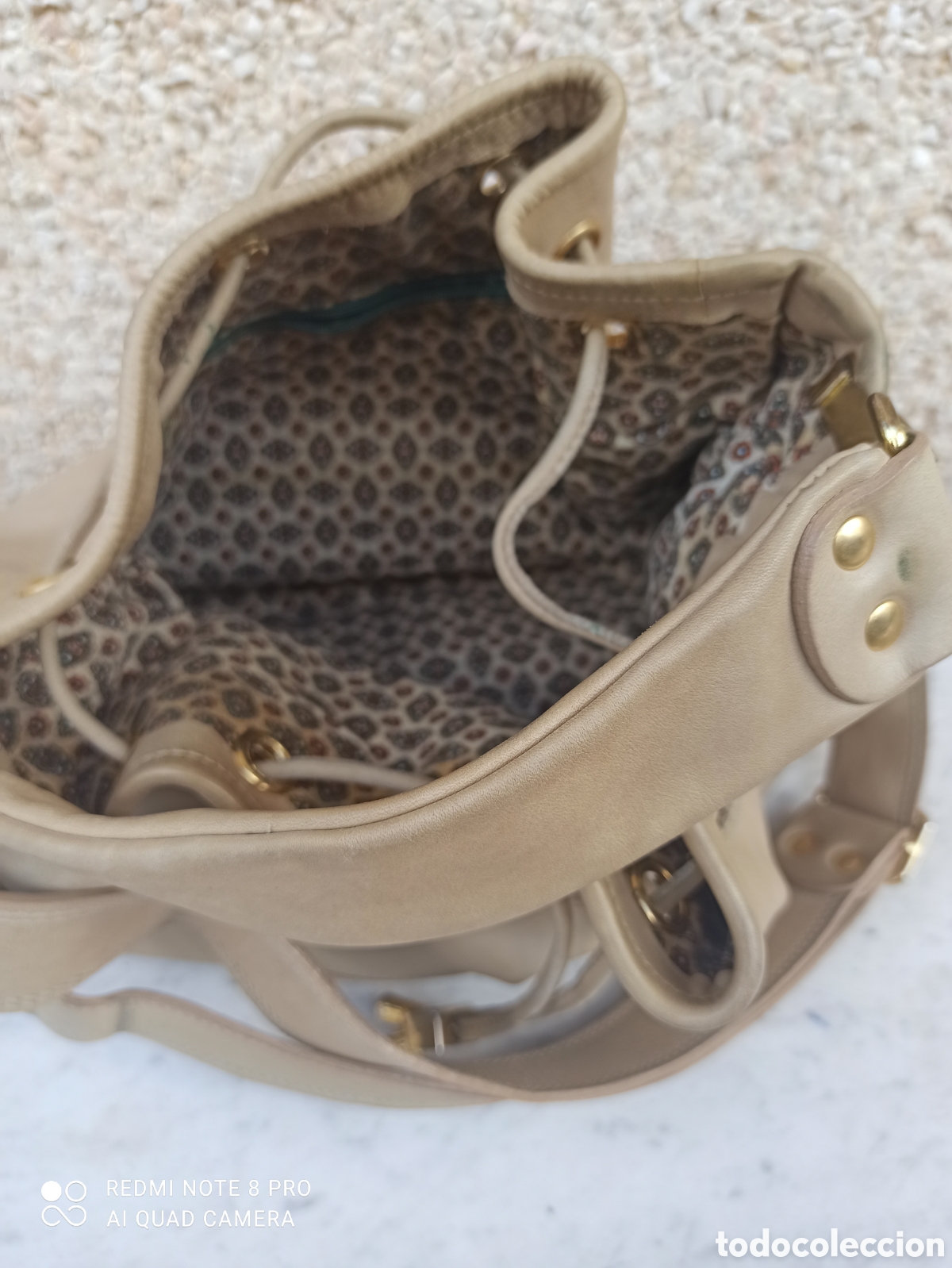 Vintage: Bolso de excelente piel - Foto 7