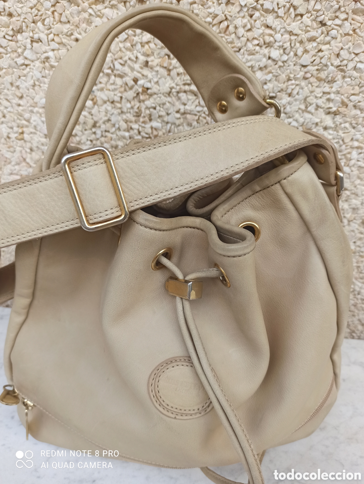 Vintage: Bolso de excelente piel - Foto 8