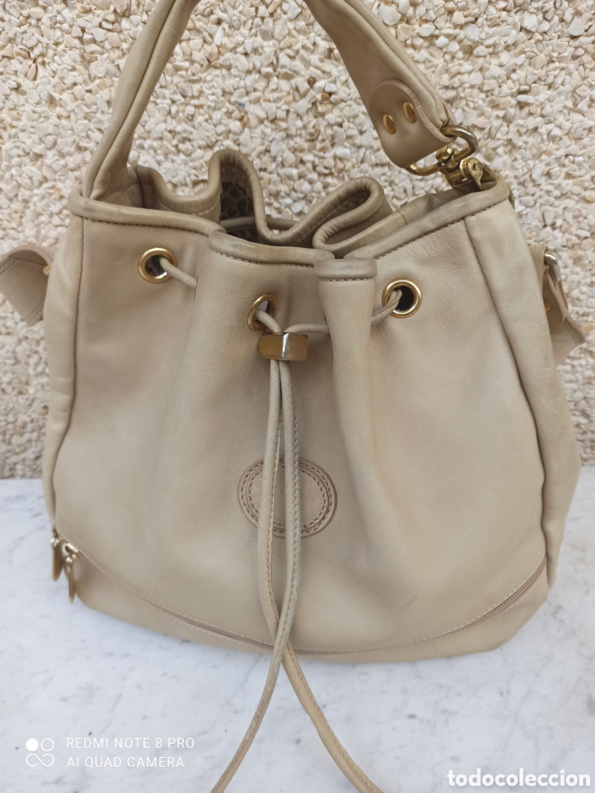 Vintage: Bolso de excelente piel - Foto 9