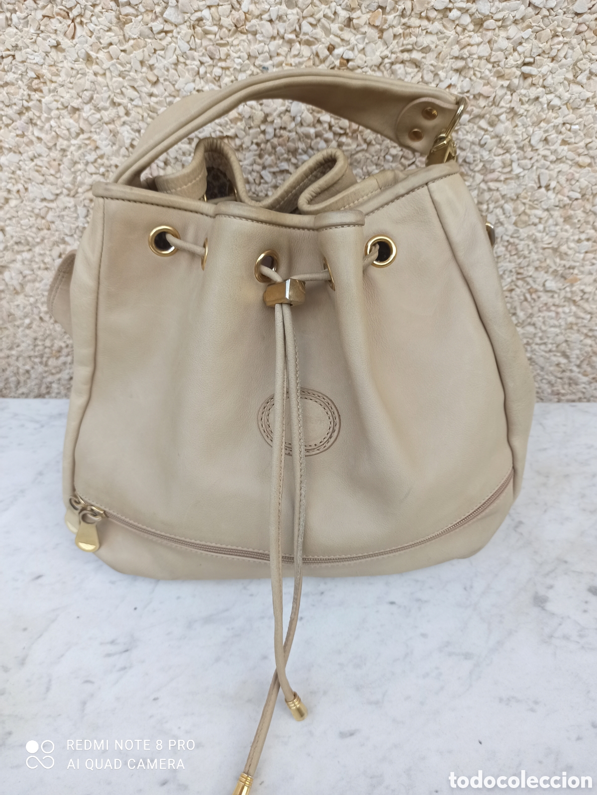 Vintage: Bolso de excelente piel - Foto 11