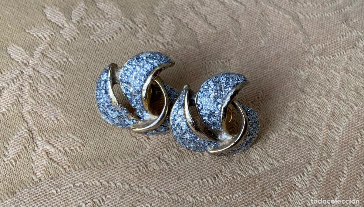 Vintage: PENDIENTES VINTAGE CIERRE PINCHO - Foto 2