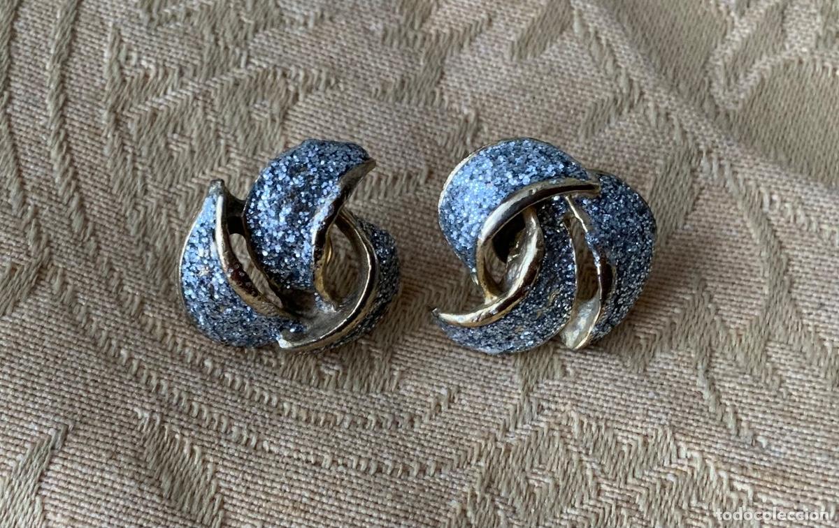 Vintage: PENDIENTES VINTAGE CIERRE PINCHO - Foto 4