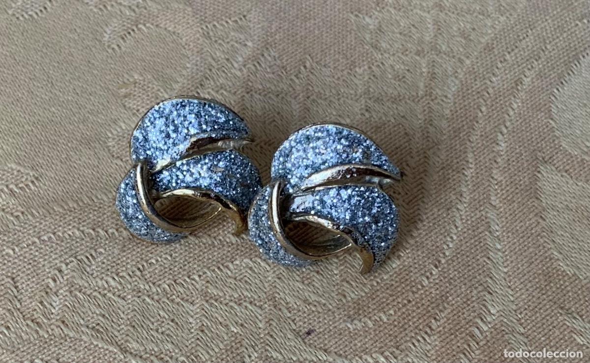 Vintage: PENDIENTES VINTAGE CIERRE PINCHO - Foto 5