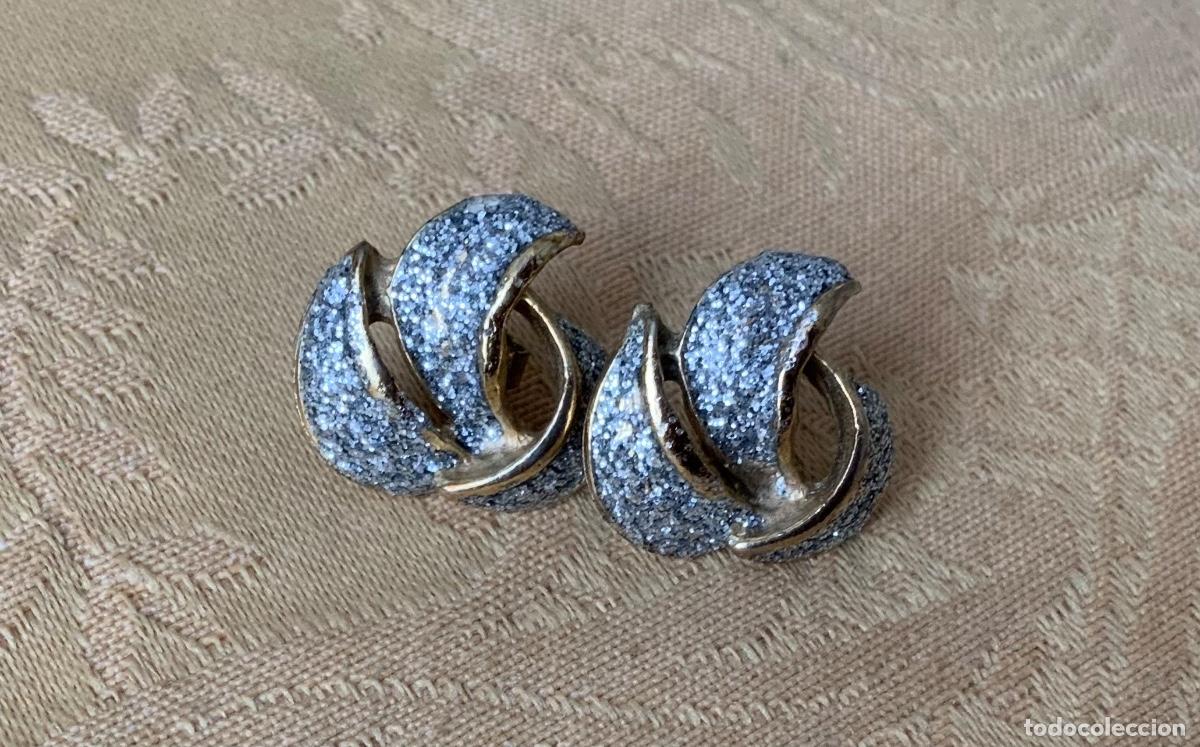 Vintage: PENDIENTES VINTAGE CIERRE PINCHO - Foto 6