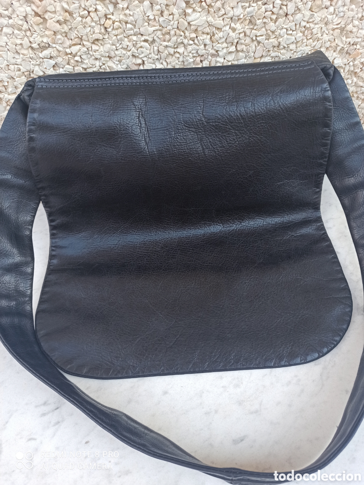 Vintage: Bolso de piel genuina - Foto 4