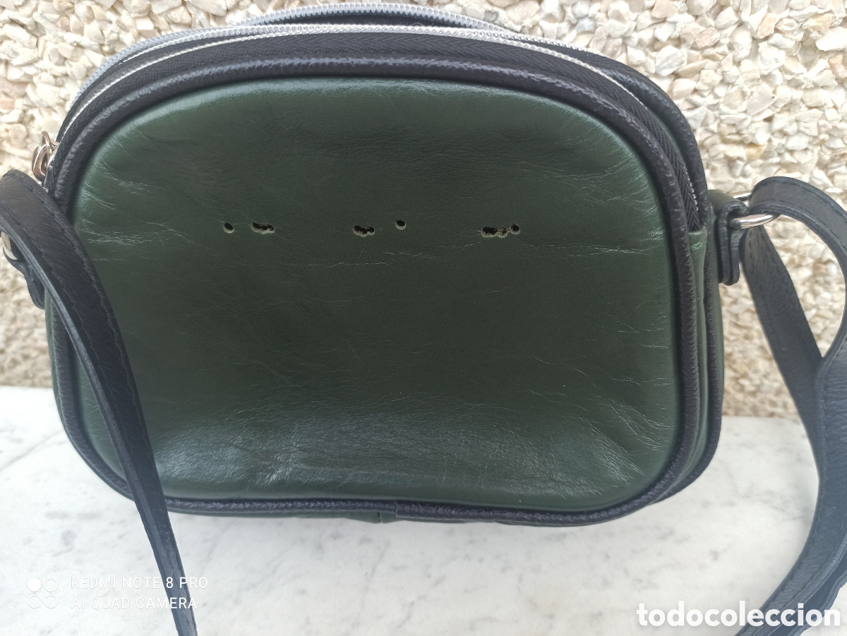 Vintage: Bolso de piel genuina - Foto 5