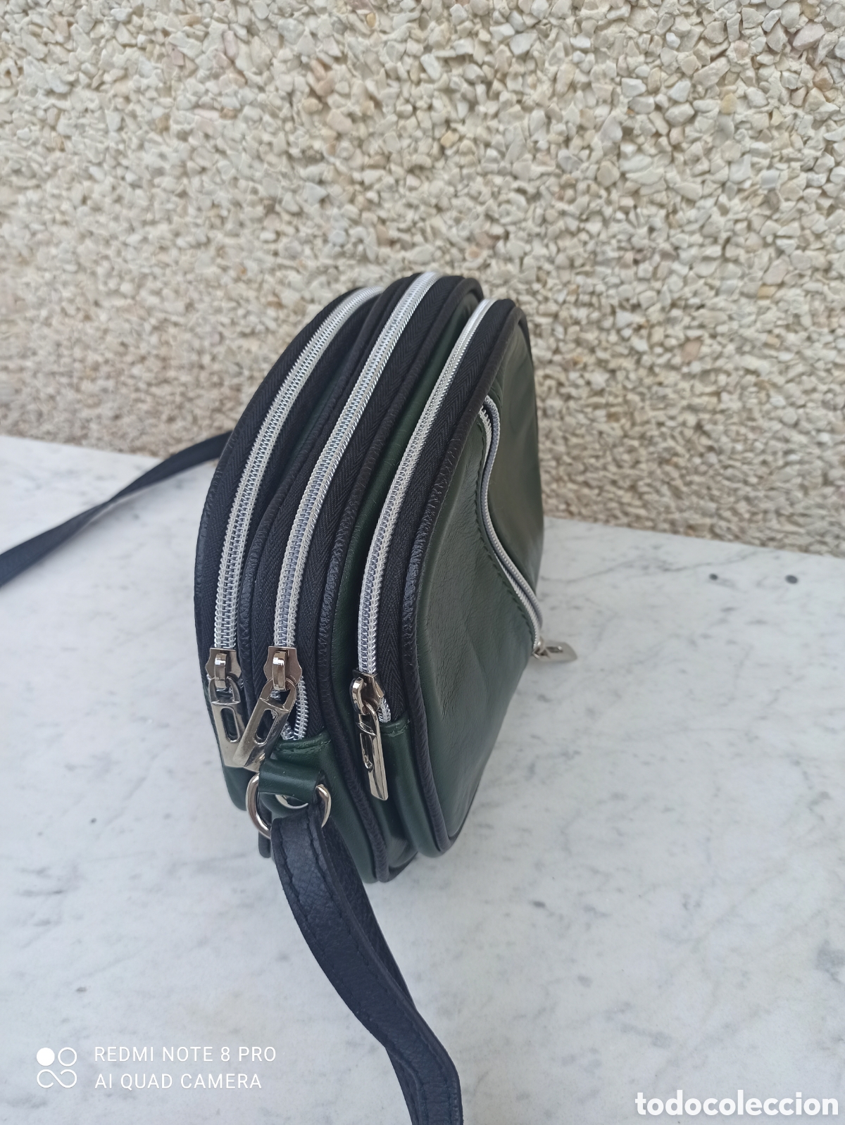 Vintage: Bolso de piel genuina - Foto 6