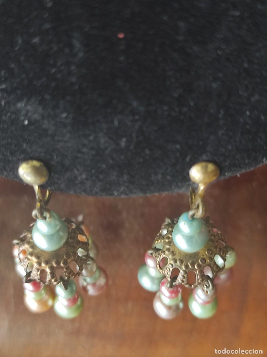 Vintage: Pendientes antiguos a&ntilde;os 50s - Foto 2