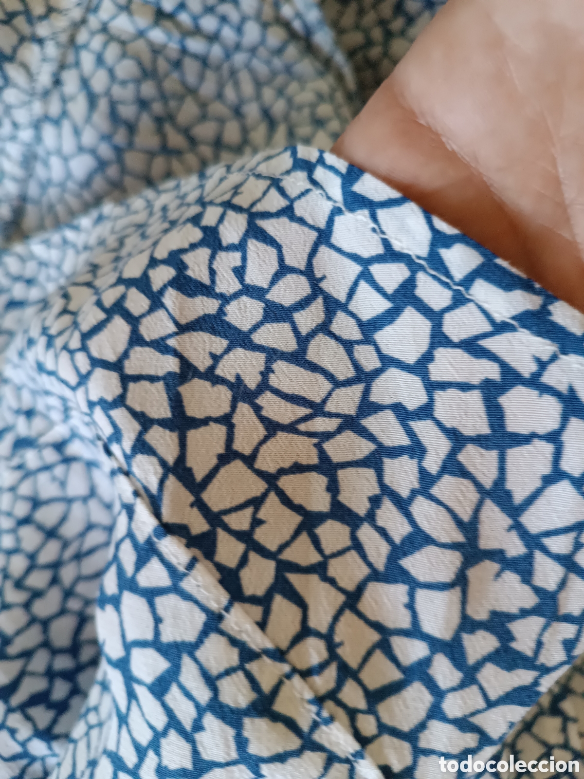 Vintage: Vestido de verano, azul y blanco - Foto 15