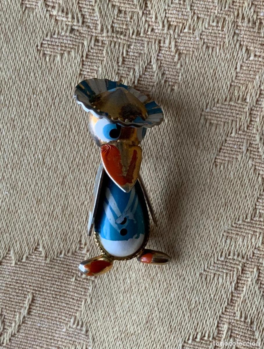 Vintage: ANTIGUO BROCHE PATO - Foto 3