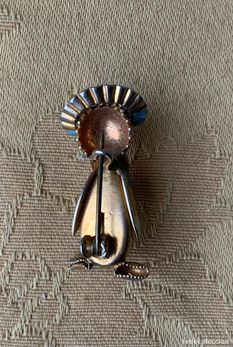 Vintage: ANTIGUO BROCHE PATO - Foto 4