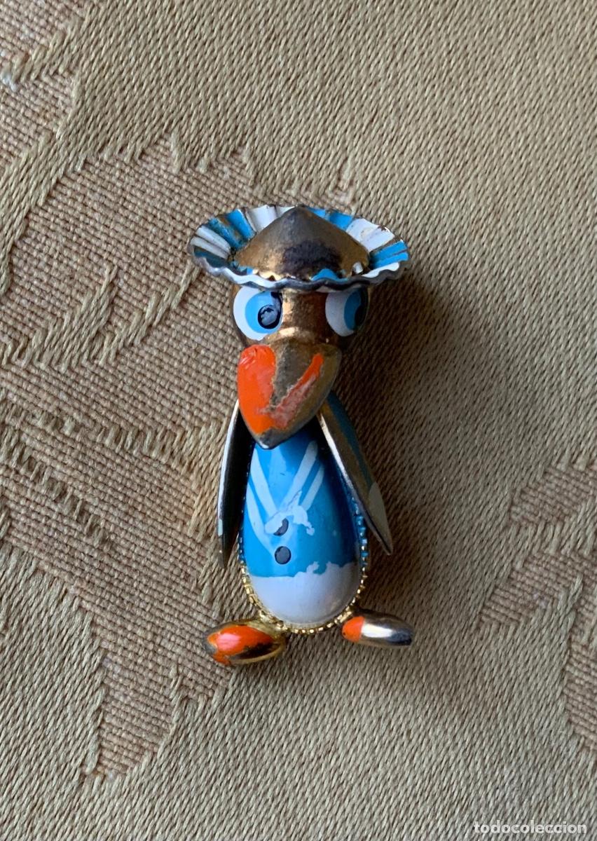 Vintage: ANTIGUO BROCHE PATO - Foto 5