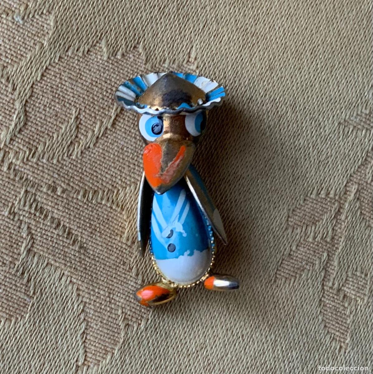 Vintage: ANTIGUO BROCHE PATO - Foto 6