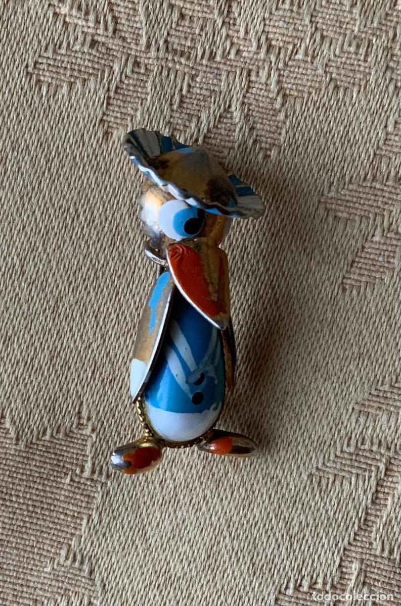 Vintage: ANTIGUO BROCHE PATO - Foto 7