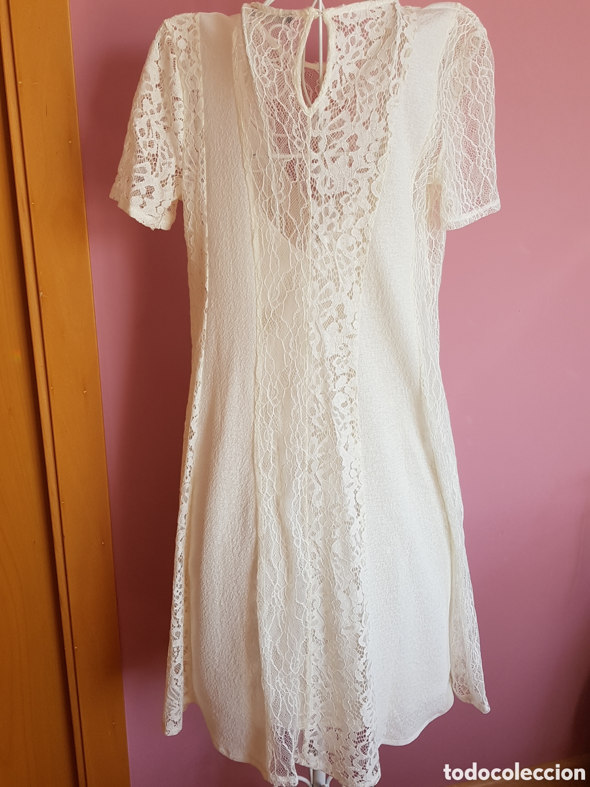 Vintage: Precioso Vestido Chantilly - Foto 2