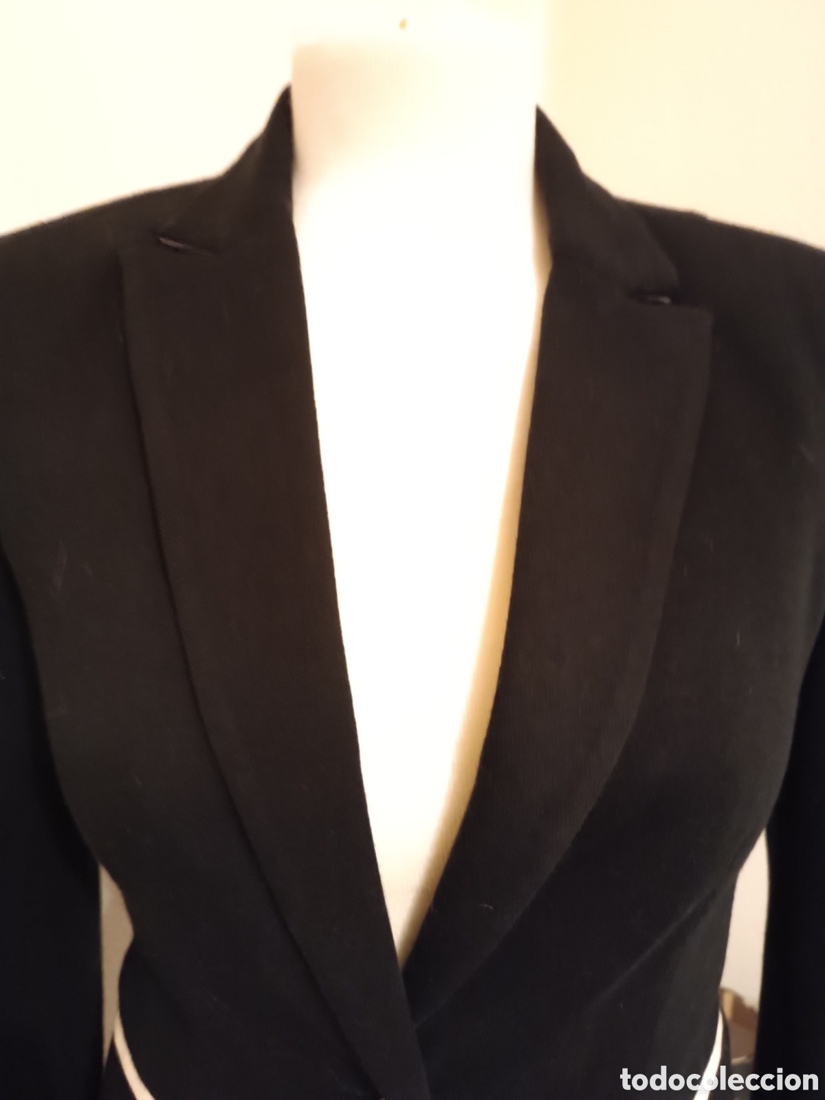 Vintage: Chaqueta negra y blanca - Foto 4