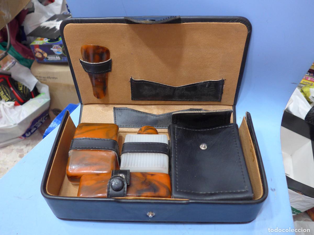 Vintage: ANTIGUO ESTUCHE SET DE ASEO - Foto 7
