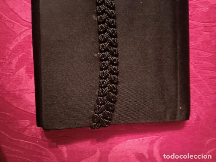 Vintage: Cartera de mano monedero negro vintage rectangular billetera - Foto 2