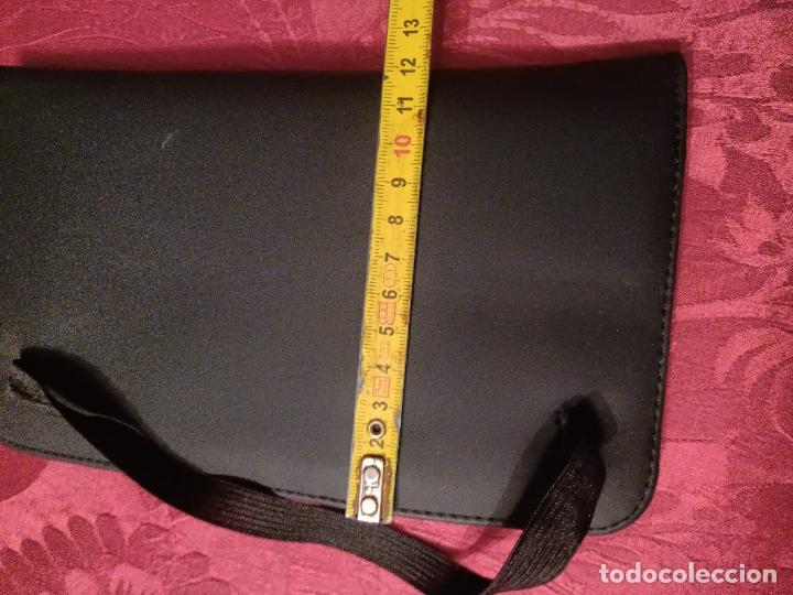 Vintage: Cartera de mano monedero negro vintage rectangular billetera TOUS - Foto 5
