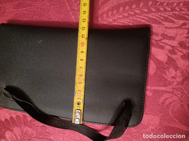 Vintage: Cartera de mano monedero negro vintage rectangular billetera TOUS - Foto 9