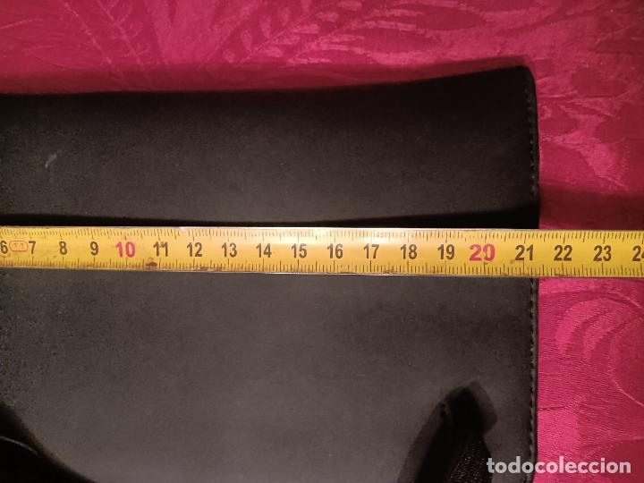 Vintage: Cartera de mano monedero negro vintage rectangular billetera TOUS - Foto 11