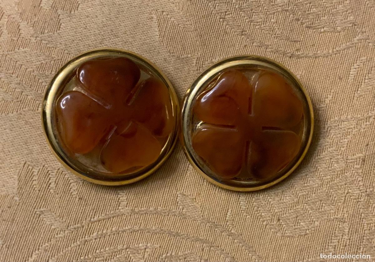 Vintage: PENDIENTES VINTAGE REDONDOS - Foto 1