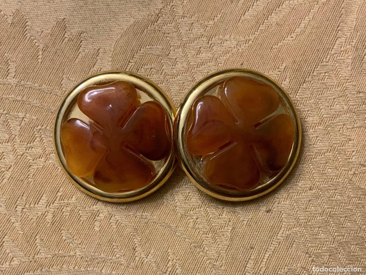 Vintage: PENDIENTES VINTAGE REDONDOS - Foto 4