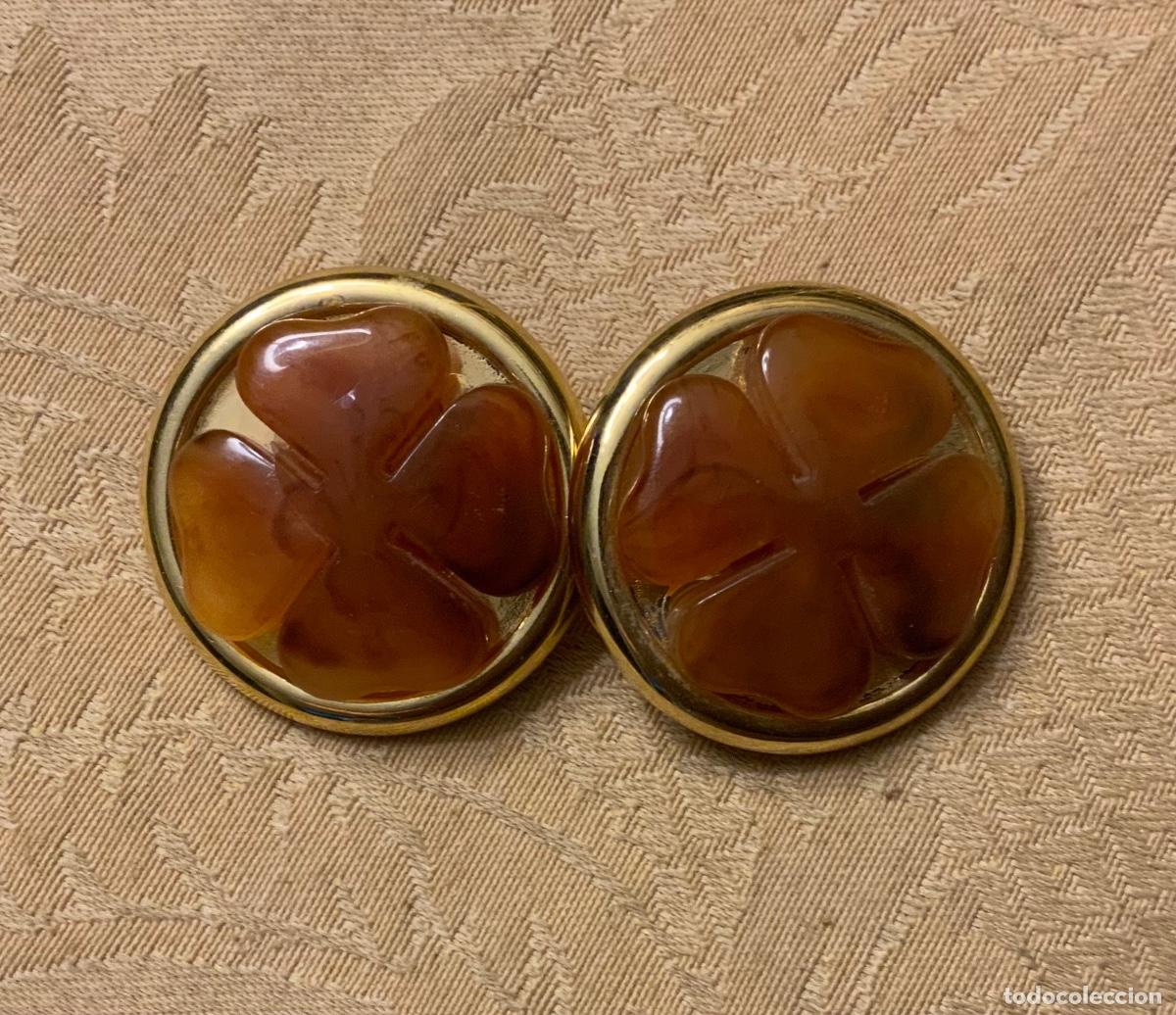 Vintage: PENDIENTES VINTAGE REDONDOS - Foto 5