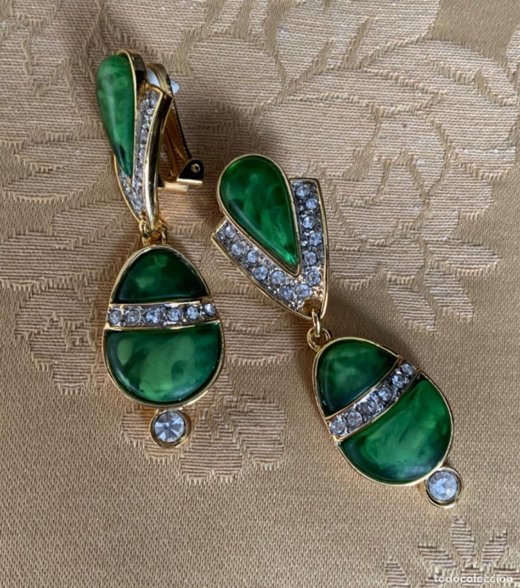 Vintage: PENDIENTES VINTAGE LARGOS - Foto 1