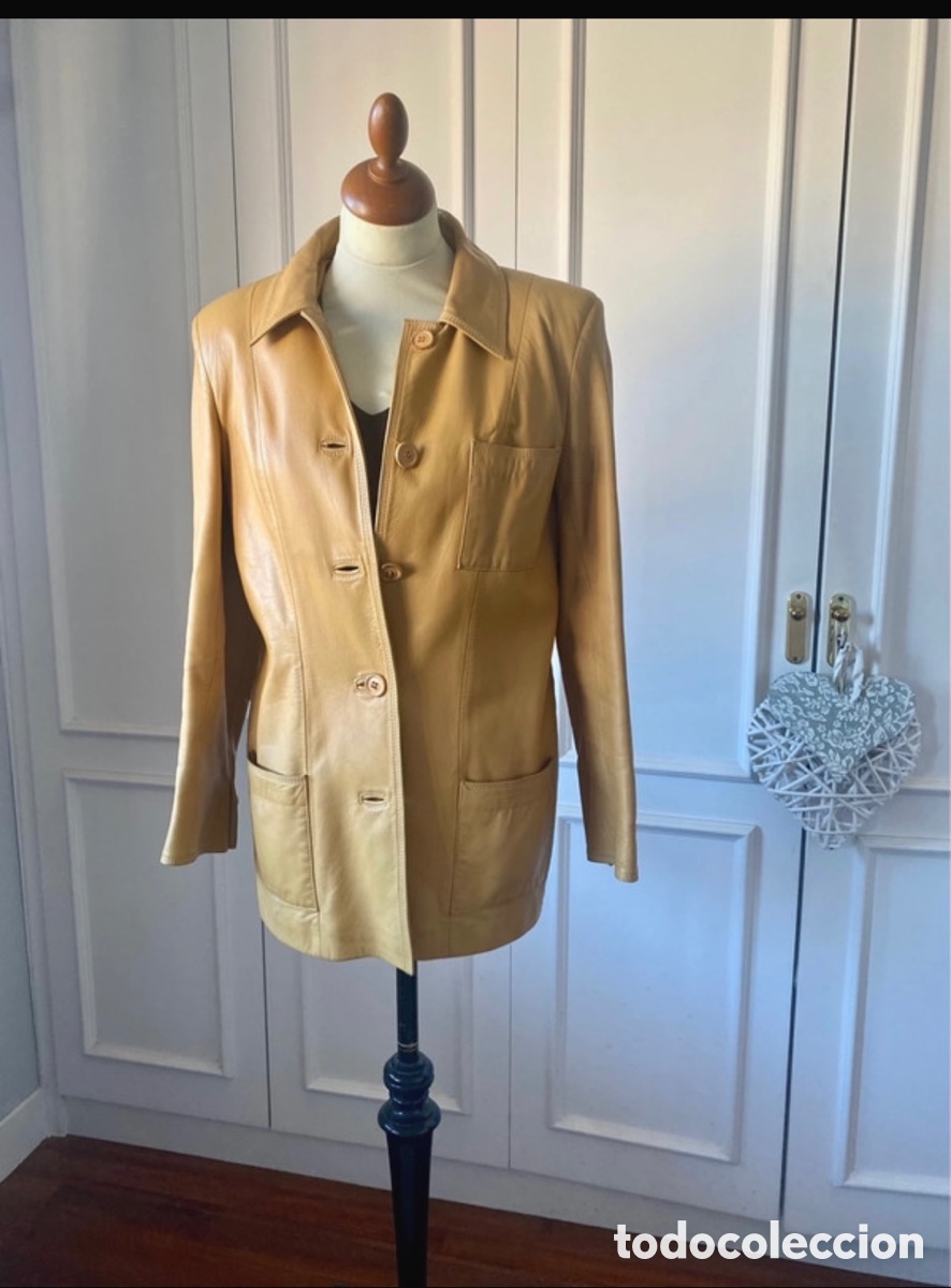 Vintage: Chaqueta de piel vintage - Foto 1