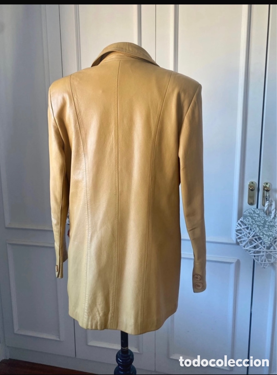 Vintage: Chaqueta de piel vintage - Foto 4