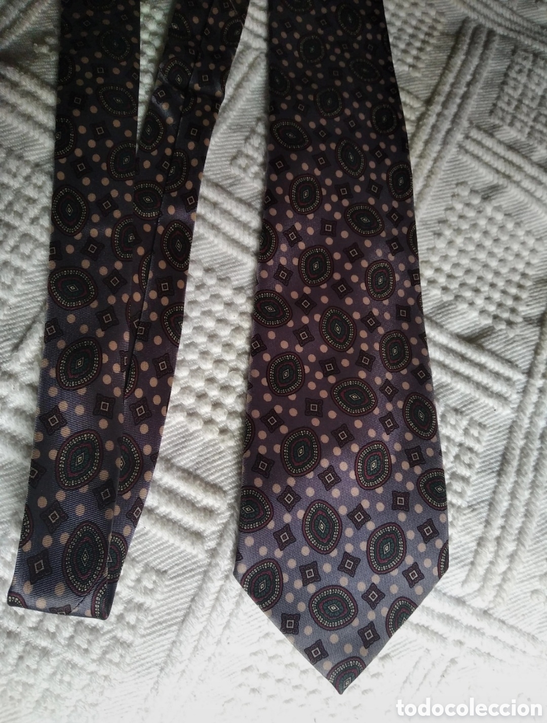 Vintage: Corbata haly Italia hecha a mano - Foto 1