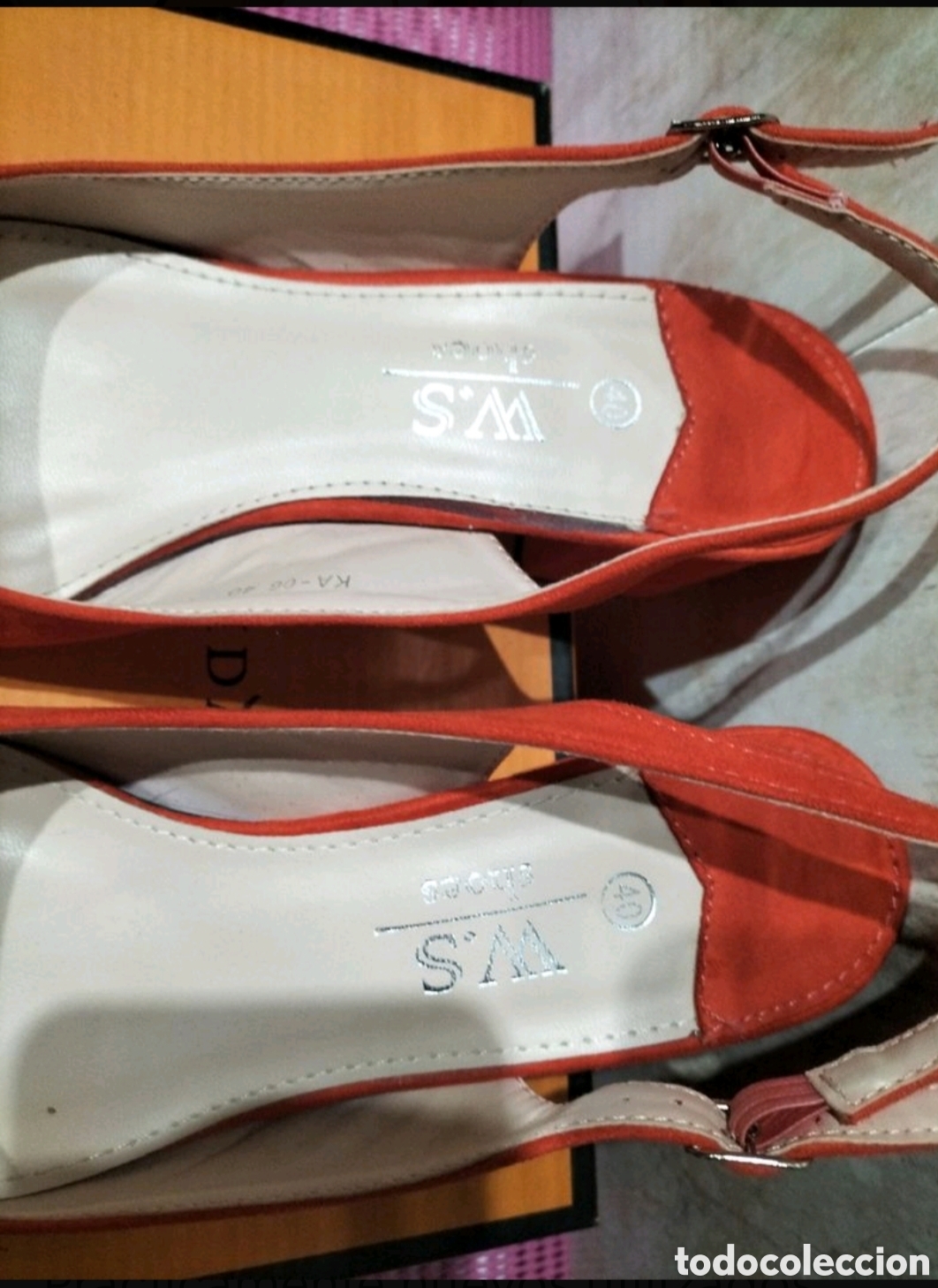 Vintage: Zapatos en piel ante - Foto 4