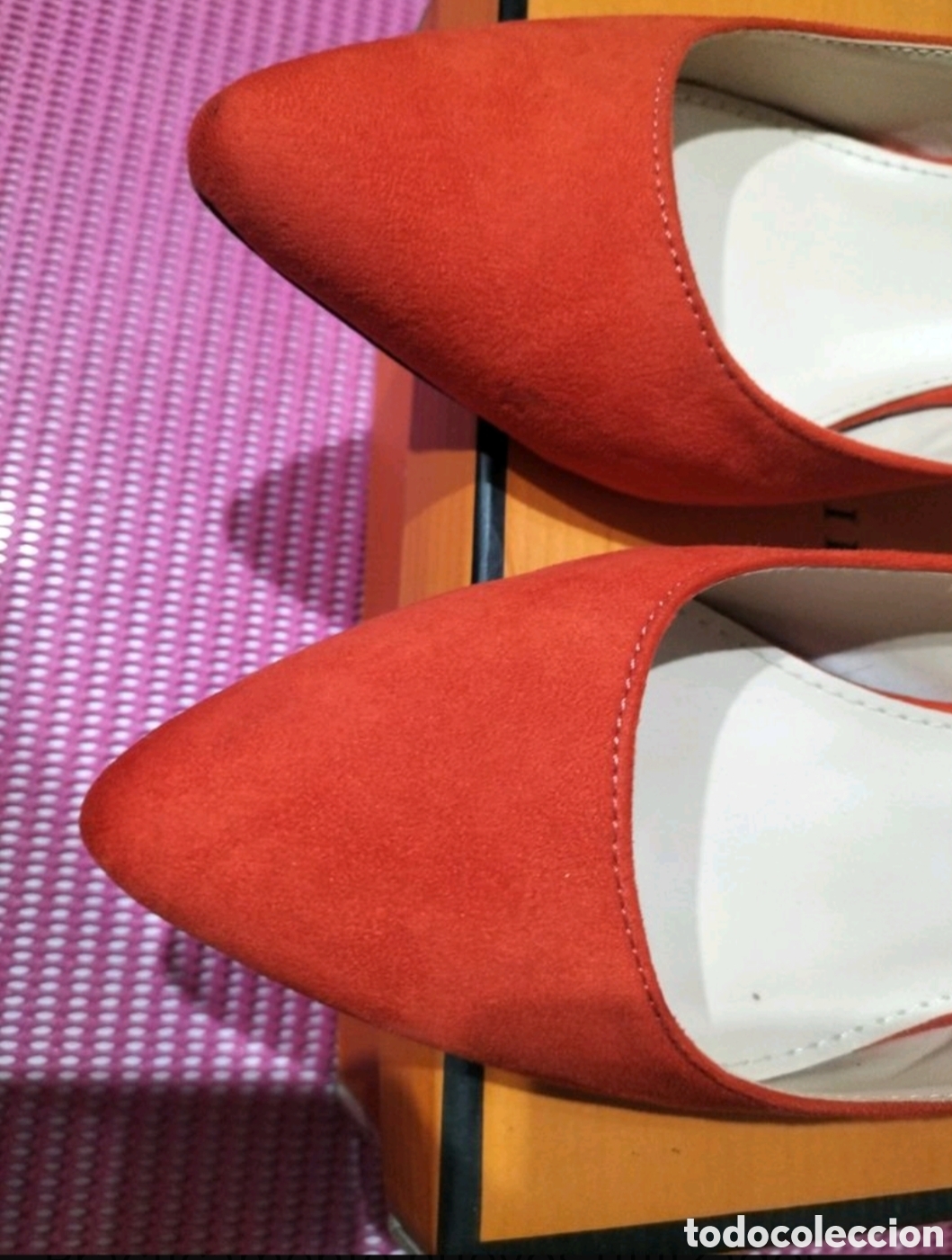 Vintage: Zapatos en piel ante - Foto 5