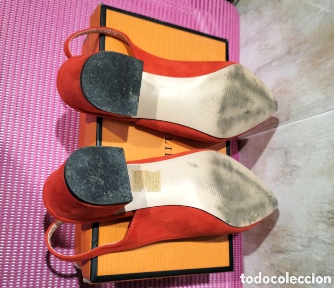 Vintage: Zapatos en piel ante - Foto 6