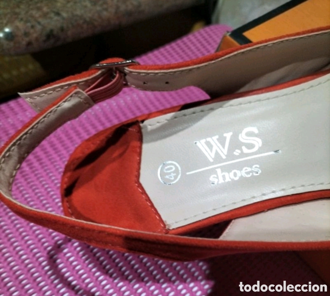 Vintage: Zapatos en piel ante - Foto 7