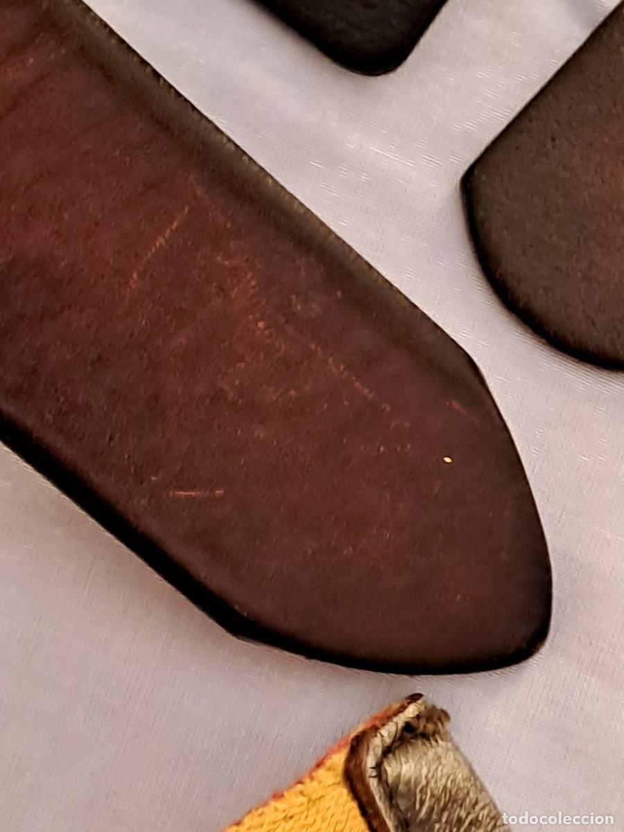 Vintage: LOTE DE SEIS CINTURONES DE CABALLERO - Foto 4