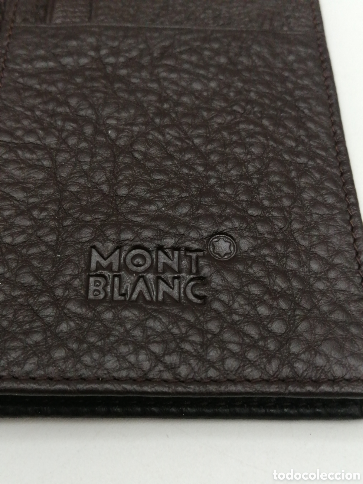Vintage: Cartera Montblanc 810C. Platinum Leather Collection - Foto 7