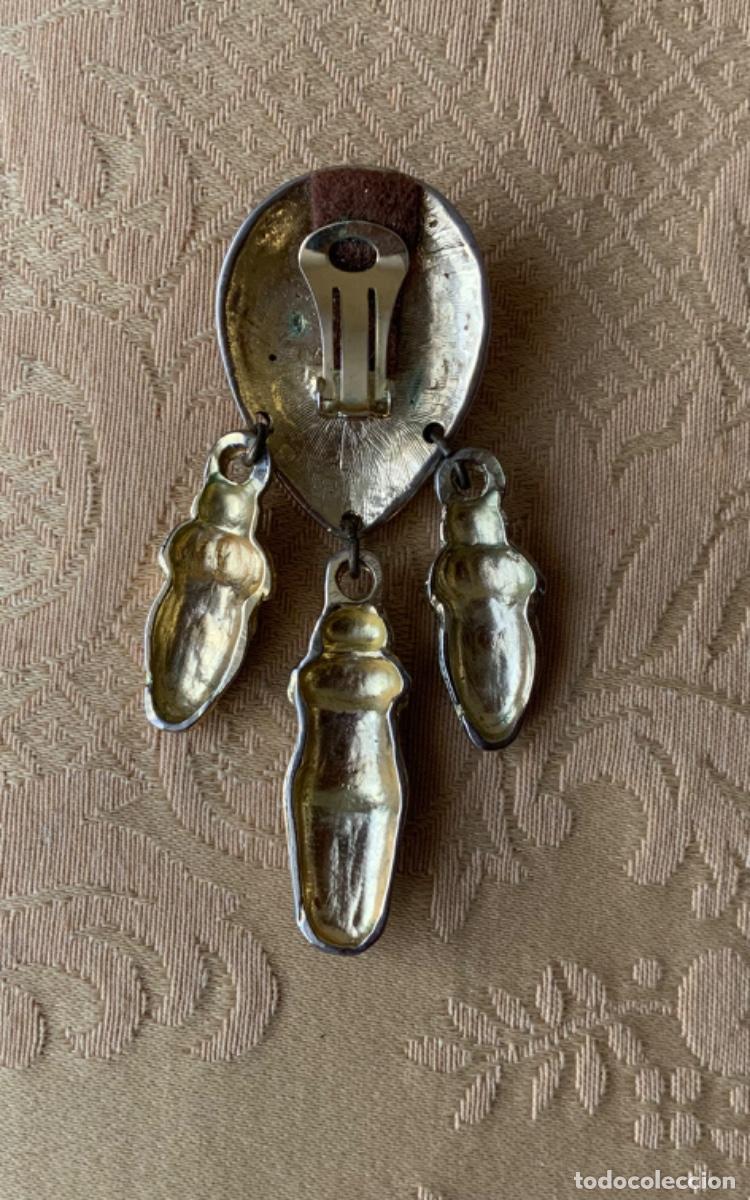 Vintage: PENDIENTES VINTAGE LARGOS - Foto 4