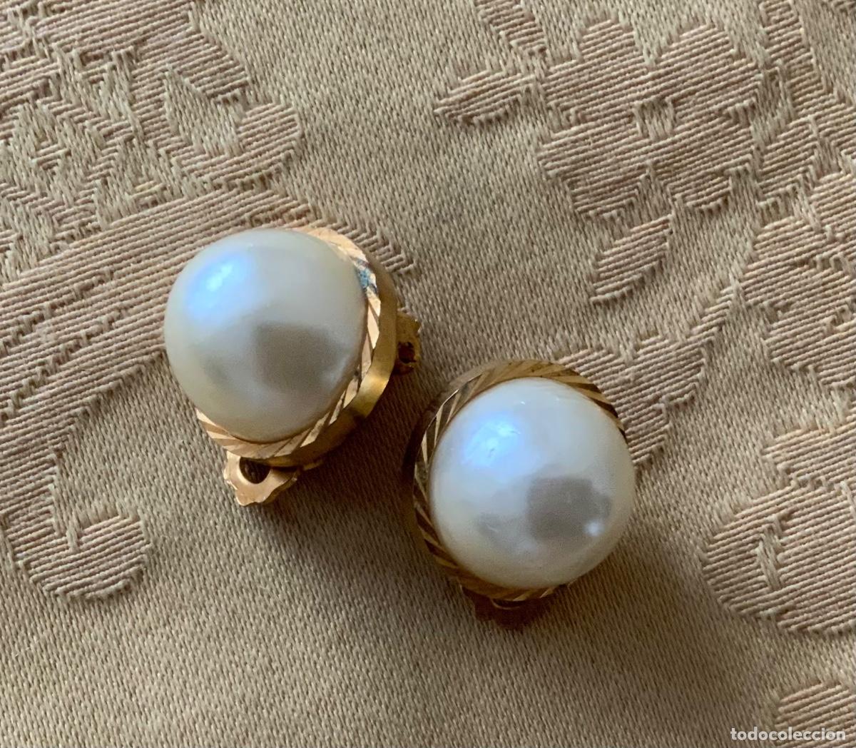 Vintage: PENDIENTES PERLA VINTAGE - Foto 1