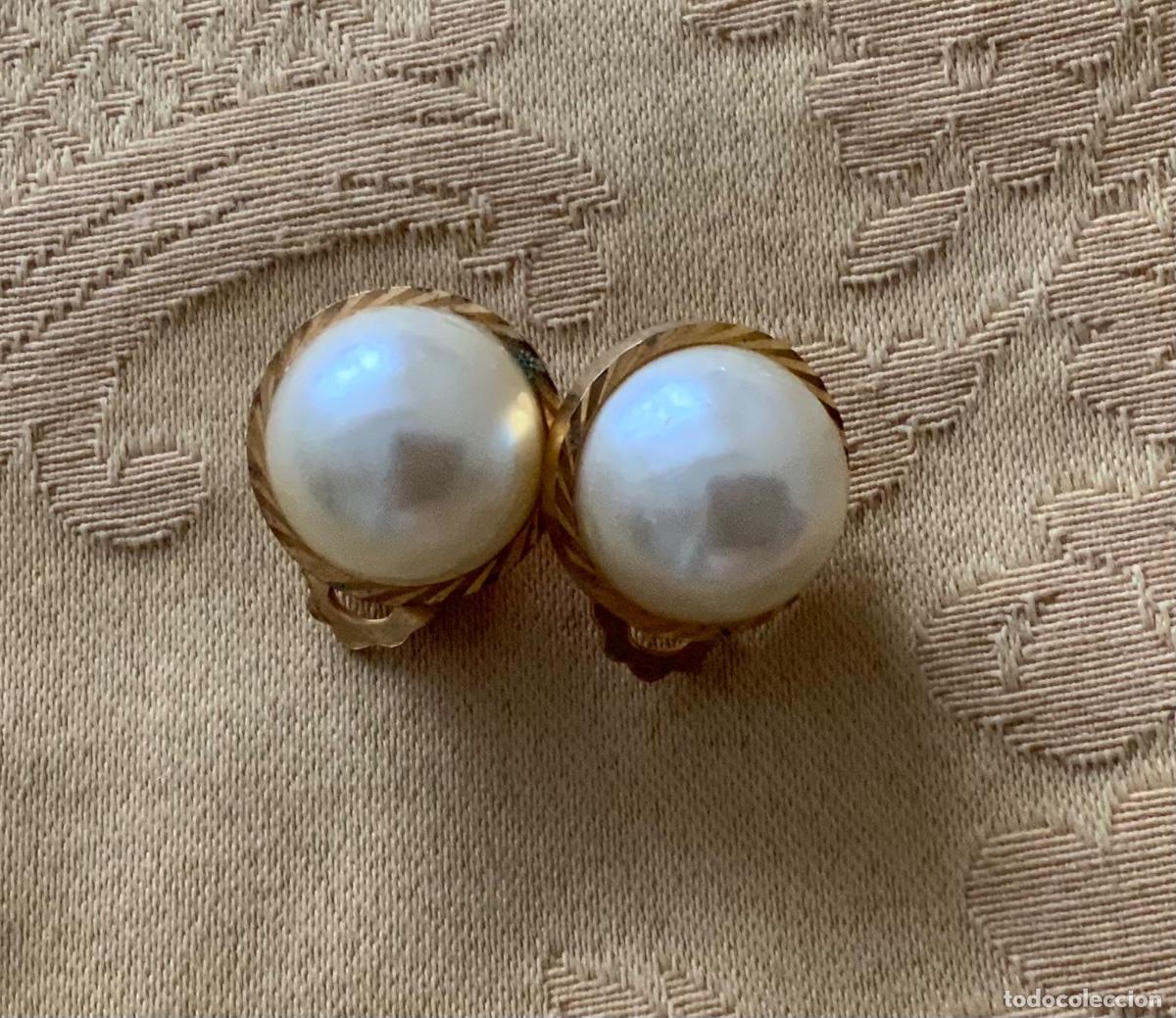 Vintage: PENDIENTES PERLA VINTAGE - Foto 2