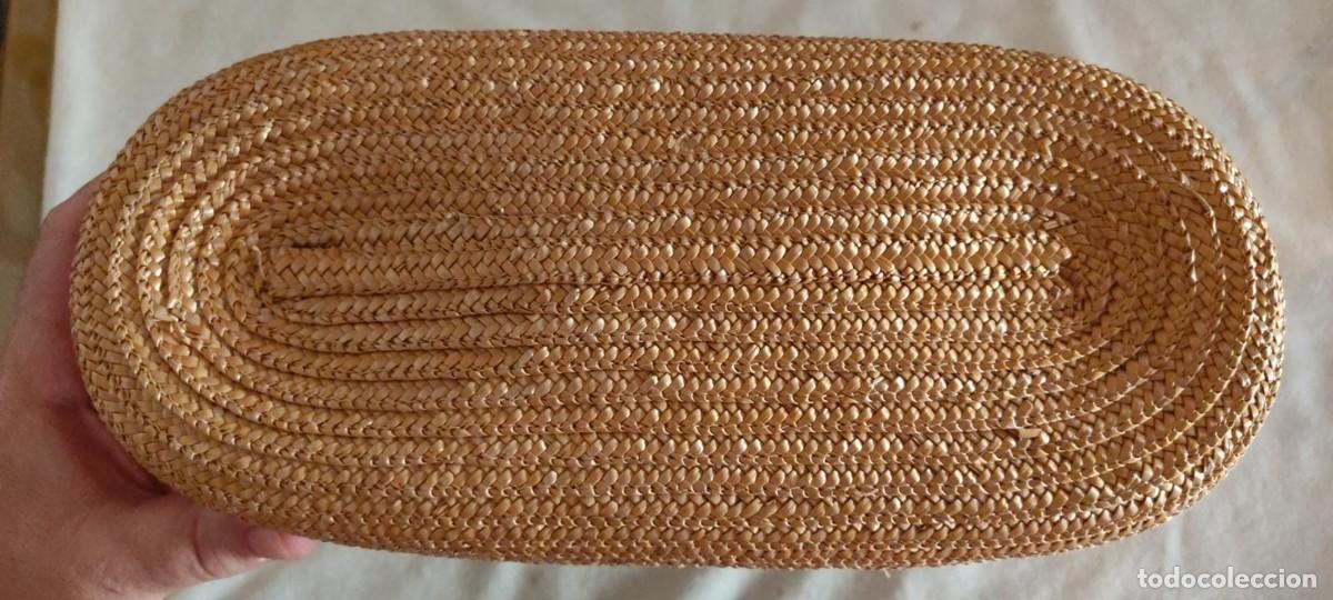 Vintage: BOLSO DE MIMBRE. - Foto 2