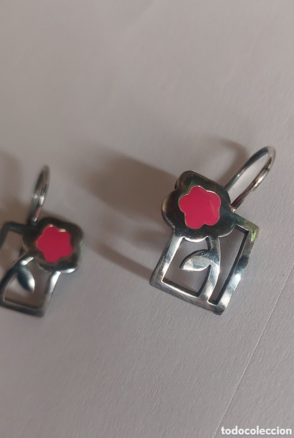 Vintage: PENDIENTES DE PLATA - Foto 2