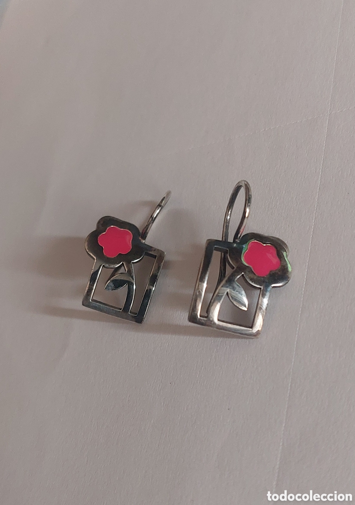 Vintage: PENDIENTES DE PLATA - Foto 1