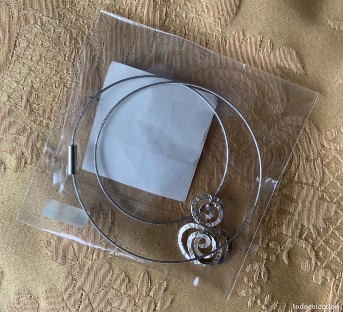 Vintage: SIRGA CON COLGANTE DE PLATA - Foto 4