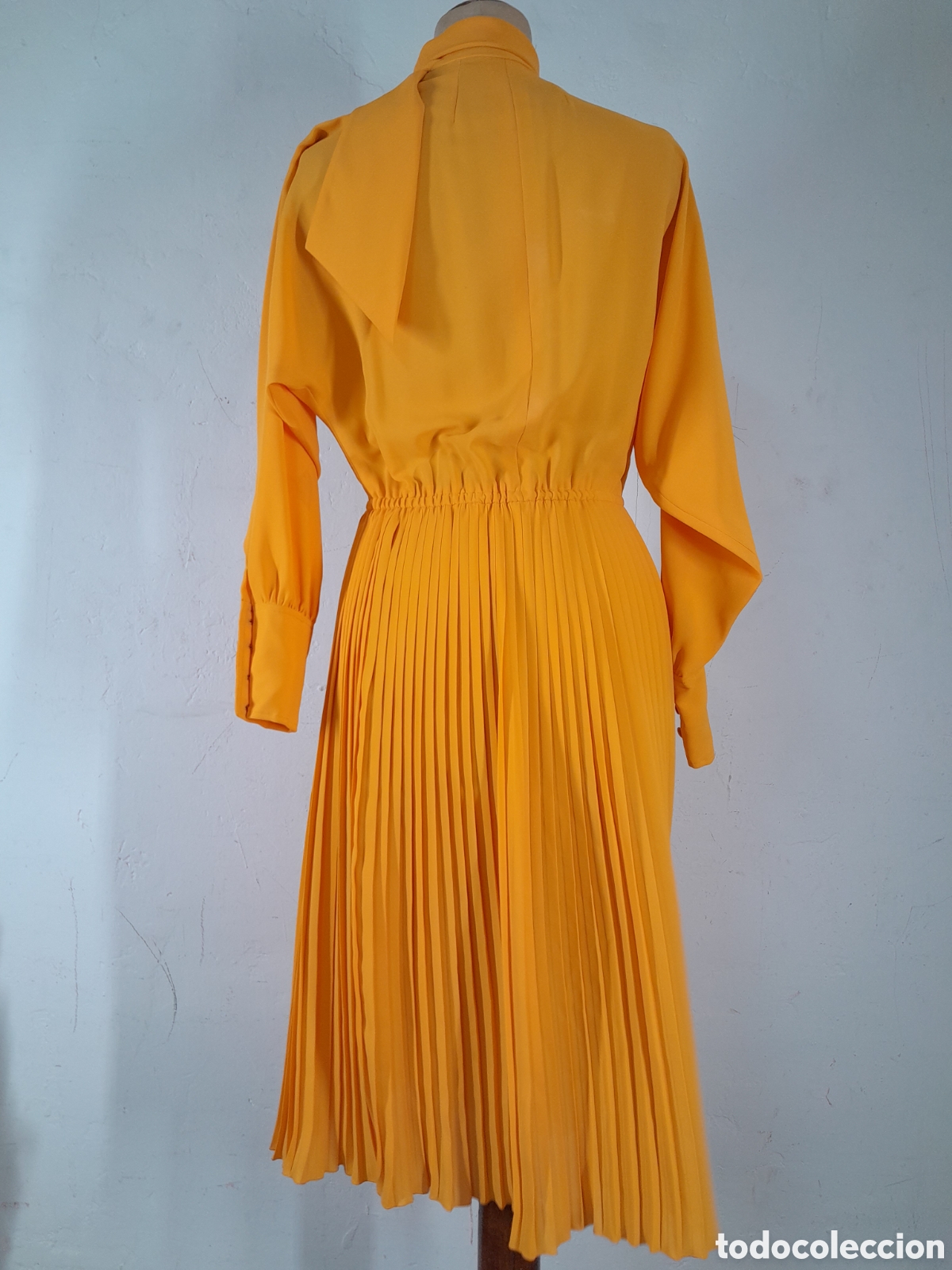Vintage: VESTIDO AMARILLO DE MUJER - Foto 3