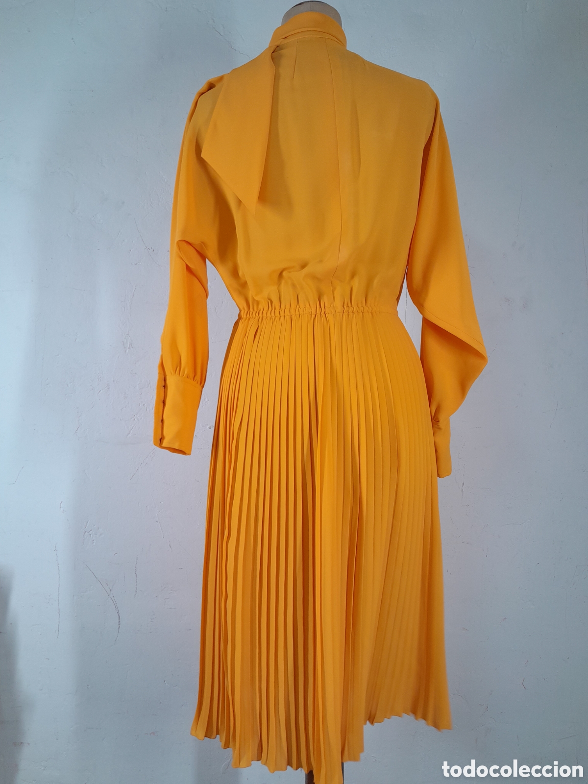 Vintage: VESTIDO AMARILLO DE MUJER - Foto 4