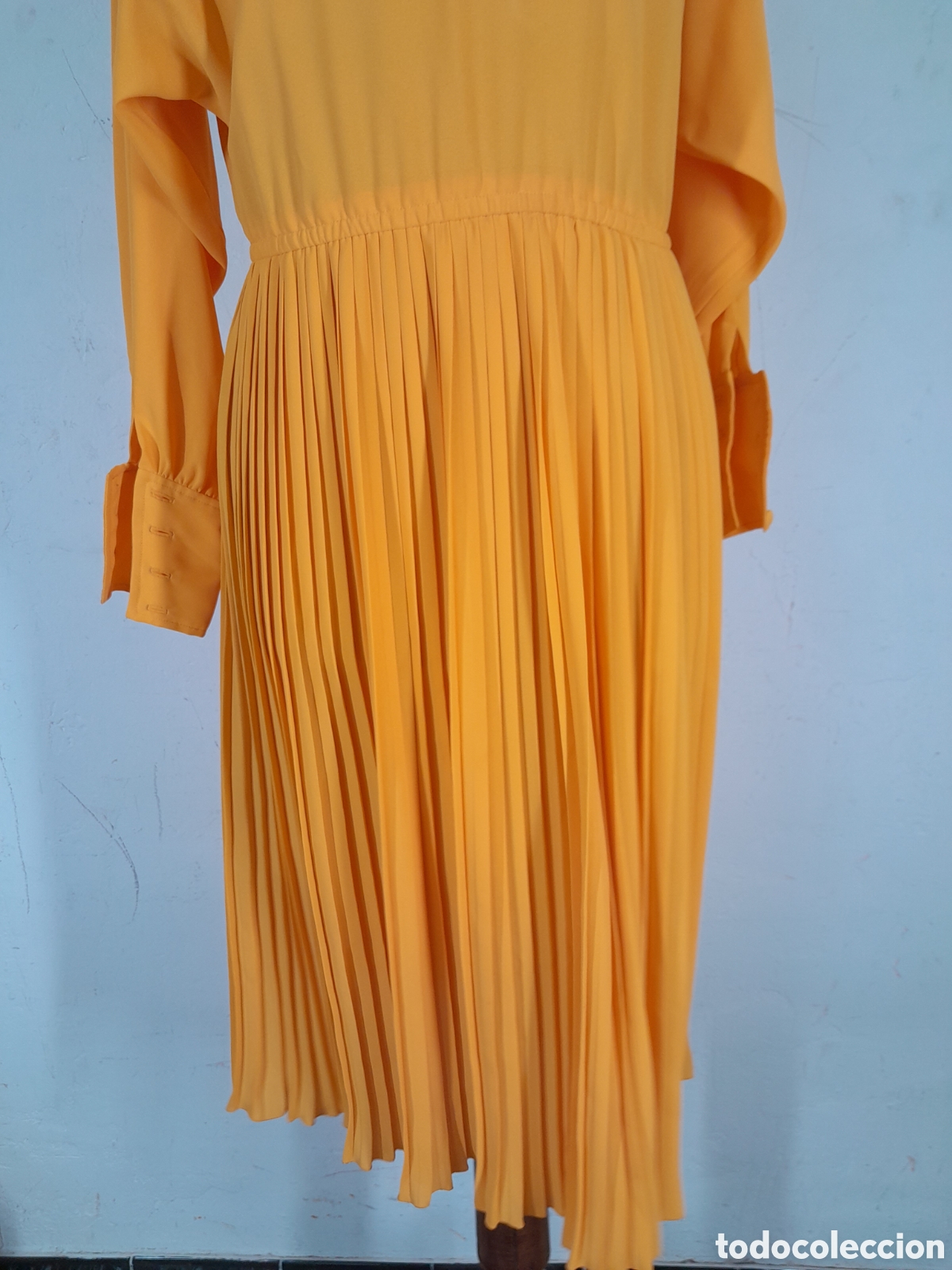 Vintage: VESTIDO AMARILLO DE MUJER - Foto 7