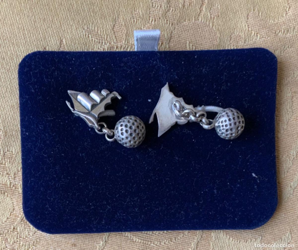 Vintage: ANTIGUOS GEMELOS DE PLATA - Foto 4