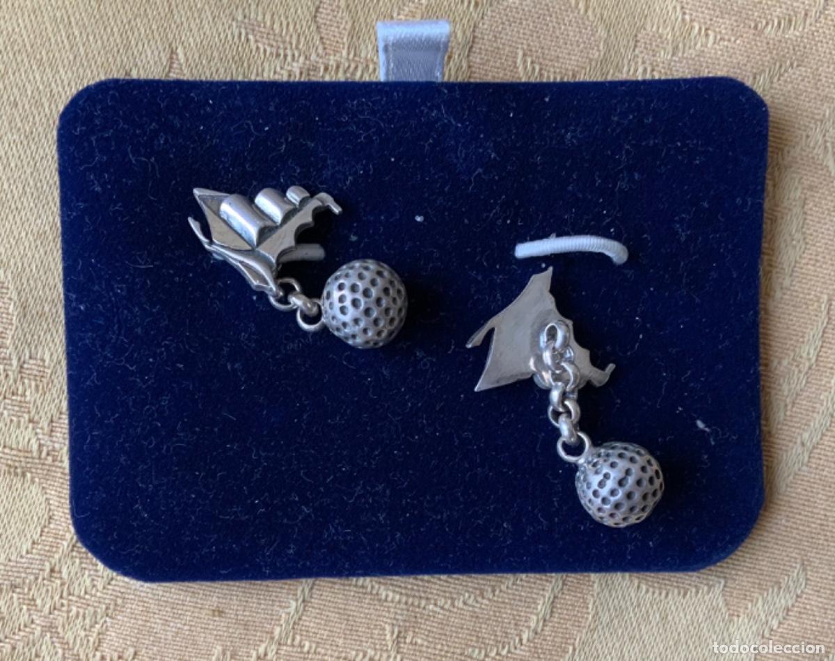 Vintage: ANTIGUOS GEMELOS DE PLATA - Foto 5